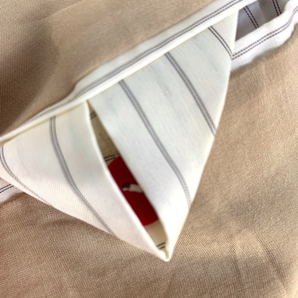 Anthropologie Maeve Double Breasted Blazer Jacket Coat Sz 18 Beige Oversized - Picture 13 of 16